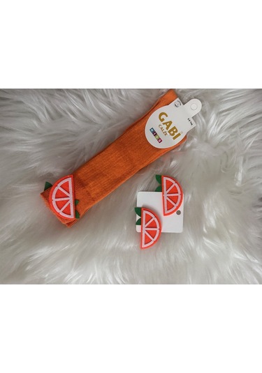 Gabi Figür Çorap & Toka Set Siyah