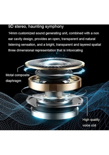 Novahub A520 Kablosuz Kulak İçi Anc Bluetooth Kulaklık - Uzun Pil Ömürlü, Rahat Kullanım İçin İdeal