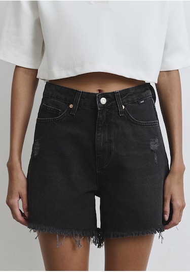 Mavi - Millie Duman Gri Jean Şort 1458981230 Gri