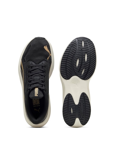 Puma Pounce Lite Unisex Sneaker Siyah - Altın