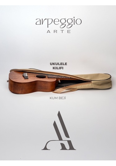 Arpeggio Arte - Maun Uk-01 Ukulele Maun Concert Profesyonel Ukulele - Kılıf Hediyeli Ahşap