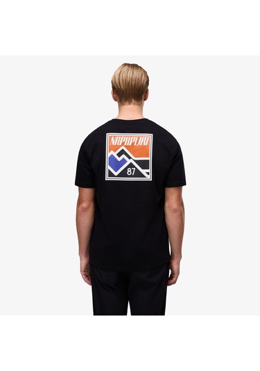 Napapijri S-guide Erkek Siyah T-shirt Np0a88v69411 Siyah