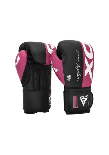 Rdx Rex F4 Boks Eldiveni Pembe - Siyah