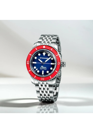 Spinnaker Fleuss 40 Automatic Sp-5133-dd Erkek Kol Saati Gri