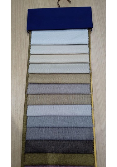 As Perde Keten Blackout Karartma Fon Perde Çok Renkli