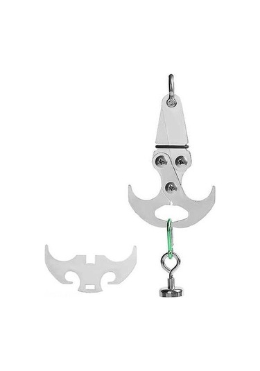 Bloomnest Yerçekimi Kancası - Küçük Ve Pratik Paslanmaz Çelik Kamp, Tırmanma, Hayatta Kalma Aracı, Çok Renkli Çok Renkli