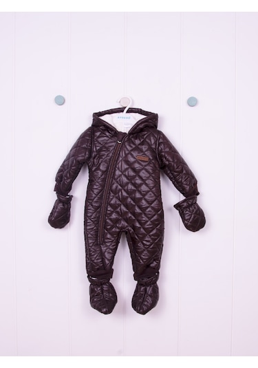 Mikro Kozmonot Eldiven Patikli Astronot Tulum Kahverengi