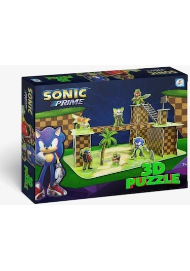 Laço Sonic 3d Puzzle So7947