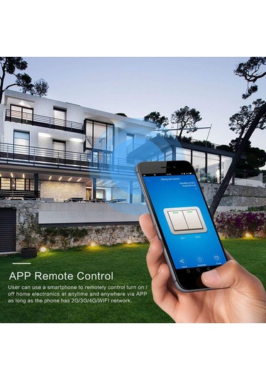 Padalink Siyah 3 Lü Akıllı Wi-fi Anahtarı: Ses Kontrol, Zamanlama, Uzak Kumanda Ve Aile Paylaşımı Wifi Mode