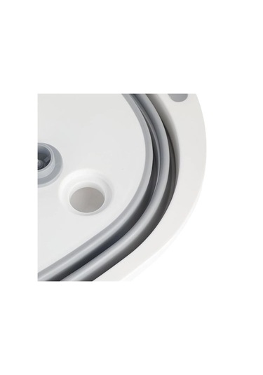 Katlanabilir Süzgeçli Kesme Tahtası Ve Badya -m11 Gri