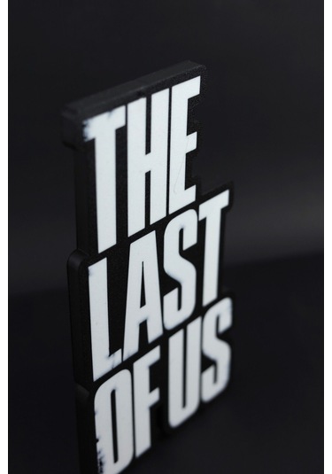 The Last Of Us - 3 Boyutlu Tabela - 25cm X 14cm X 1.5cm
