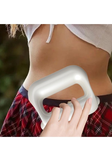 Homyl Kadın Sporcular Için Titreşim Ve Derin Doku Kas Masajı Beyaz