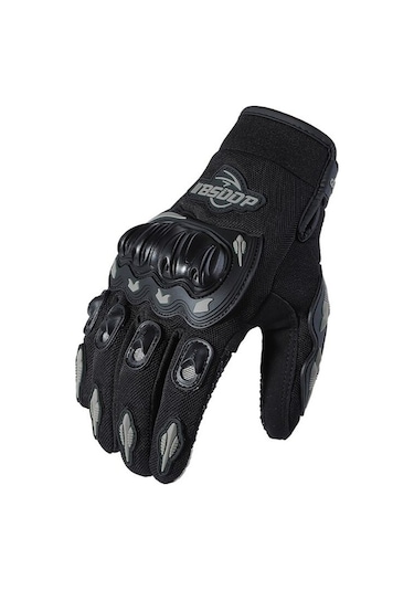 Trendooze Tam Parmak Motosiklet Motosiklet Erkek Eldiveni Pz Model 3