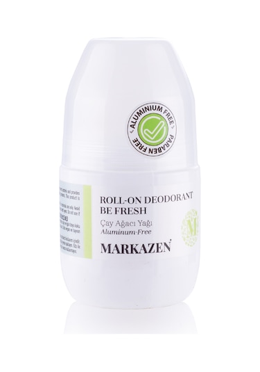 Markazen Çay Ağacı Yağı İçeren Alüminyumsuz Unisex Roll-On 50 ML