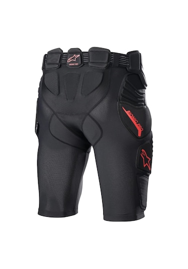 Alpinestars Bionic Pro Şort Kalça Koruma Siyah Kırmızı