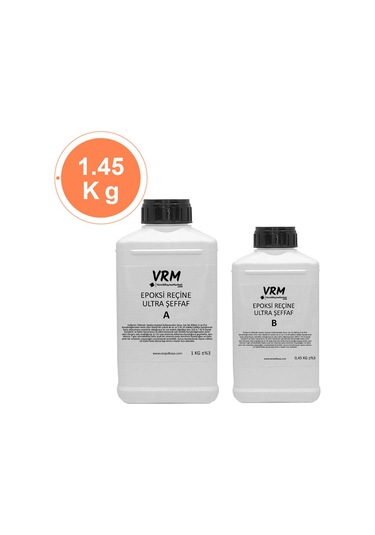 VRM Ultra Şeffaf Epoksi Reçine 1.45 KG