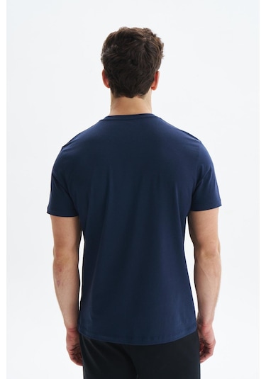 Arma Erkek Regular Fit Yazı Baskılı Süprem Bisiklet Yaka Tişört Y29344472402 Lacivert