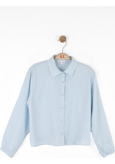 Nk Kids 38809 Kız Çocuk Mavi Angel Gömlek Mavi