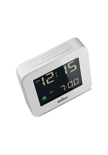 Braun Bc09w Beyaz Dijital Alarmlı Masa Saati Brn.bc09w