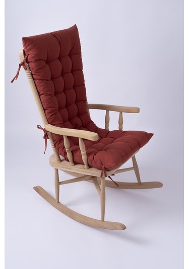 Lüx Sallanan Sandalye Minderi Selen Bağcıklı 120x50cm Sadece Minder Kiremit