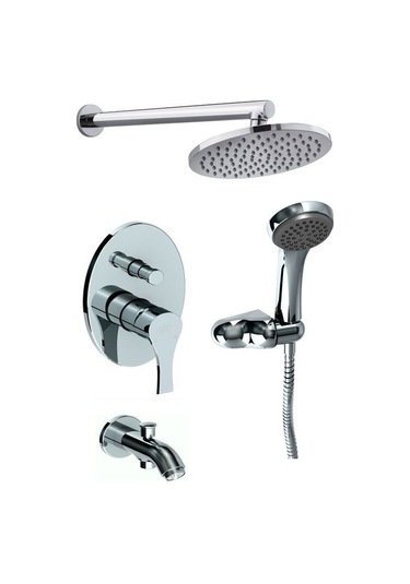 Gpd Tam Ankastre Duş Seti Atros MTA65 Krom