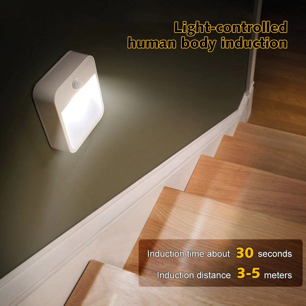 Geeksen 3'lü Led Toplum Aydınlatması, 100 Algılama Açıısı, 30 Saniye Süre, Abs+pc Malzeme, 0.3w Güç Diğer