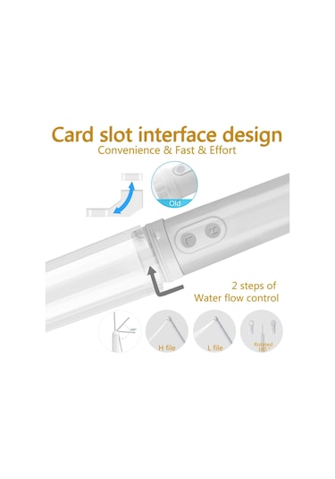 Lebıhmurah Bf580 Bebek Yetişkin İçin Otomatik Dekompresyonlu Taşınabilir Bide Seyahat Ipx7 Suya Elektrikli Bide Püskürtücü Beyaz