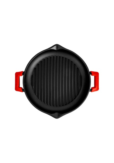 Lava Döküm Isı Dayanımlı Tencere Silikon Tutacak. 1set 2adet Kırmızı