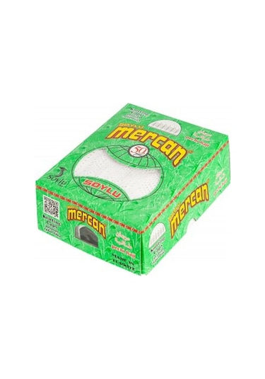 Mercan Namaz Takkesi, Makine Örgüsü Esnek Takke - 12 Adet Beyaz