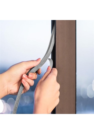 1 Rulo Çok Amaçlı Köpük Sızdırmazlık Şeridi - Kapı Ve Pencereler İçin Ses Ve Toz Geçirmez - Kolay Kurulum 3cm X 2m