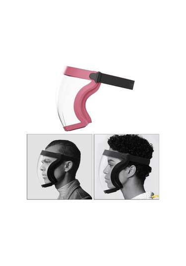 Trendooze Yüz Tam Pembe Koruyucu Kenar Kapak Kalkanı Güvenlik Bu