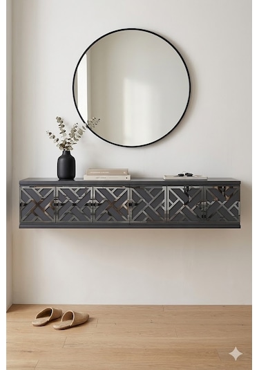Da1238as Arex Dresuar , Antre Hol Rafı Antrasit-silver 120cm