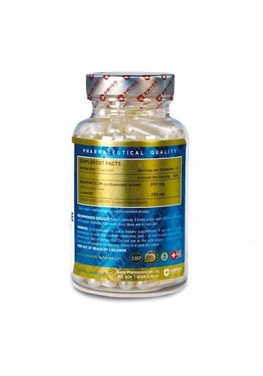 Swiss Pharma Beta Ecdysterone Leucine Losin 500 Mg 120 Kapsül Aromasız