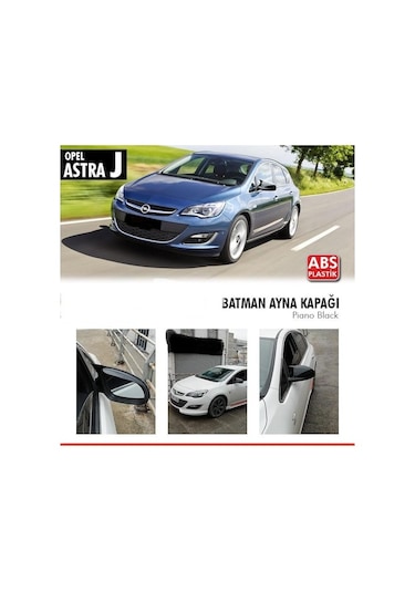 Otoçizgi Opel Astra J Yarasa Batman Ayna Kapağı Parlak Siyah N11.13979 Otoçizgi