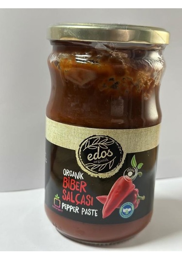 Edos Organik Tuzsuz Biber Salçası 650 G