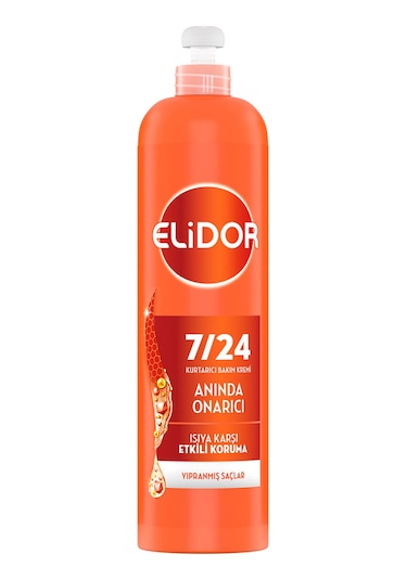 Elidor 7/24 Anında Onarıcı Yıpranmış Saçlar 240 Ml 3 Adet