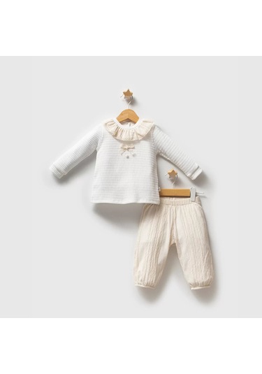 Tongs Baby Authentic 2'li Takım 5564 Ekru Çok Renkli