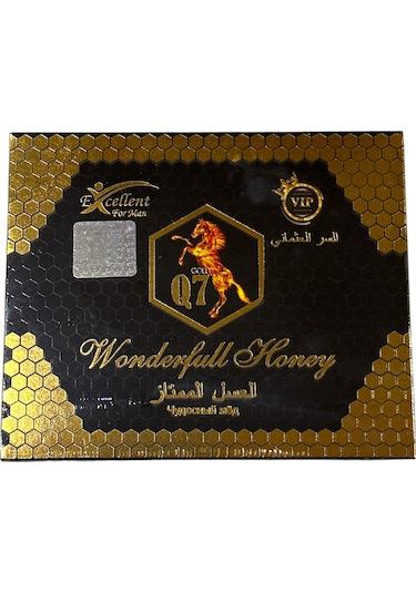 Wonderful Gold Q7 Ballı Bitkisel Karışım Macun 12'li