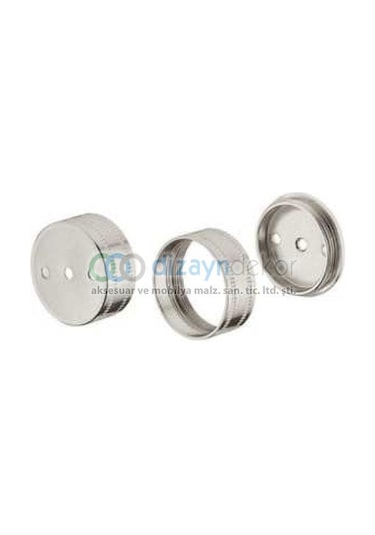 Yuvarlak Askı Borusu Flanşı Gizli - 2 Adet