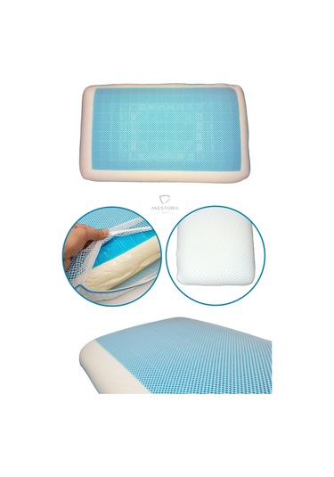 Klasik Visco Jel Yastık - 70x40x12 Cm P-008-154 Çok Renkli