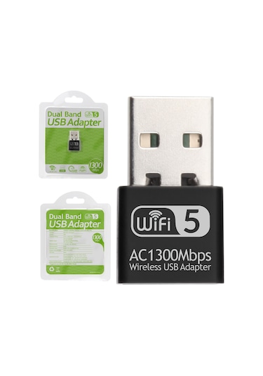 Geeroyoo Usb 3.0 Çift Bantlı 1200mbps Kablosuz Ağ Adaptörü, Yüksek Hız Ve Dayanıklılık İle Wıfı Alıcı