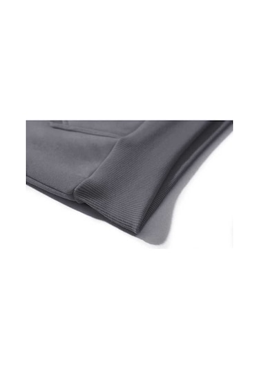 The Beatles Abbey Road Cartoon Gri Renk Reglan Kol Sweatshirt Gri