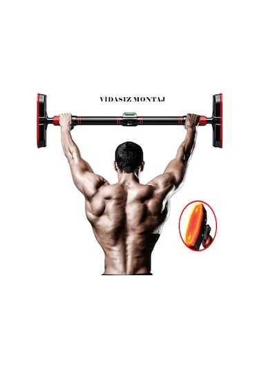 Reidan Yeni Nesil 72-95 CM Barfiks Çubuğu Cm Süngerli Ayarlanabilir Barfix