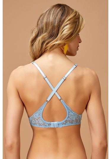 Nurteks Kadın Dantelli Destekli Sütyen Külot Takımı 4409 001