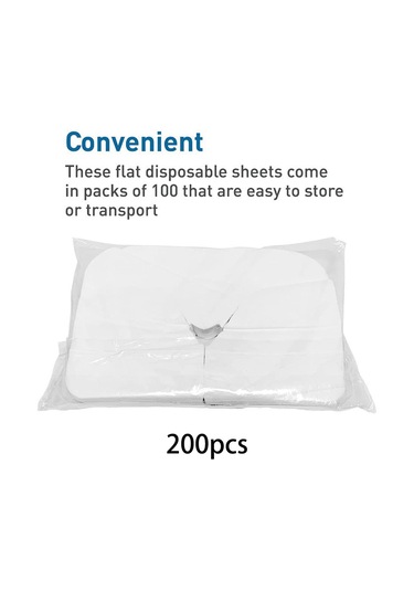 Suntek 200 Parça Masaj Kafalık Kapakları Spa Yatağı