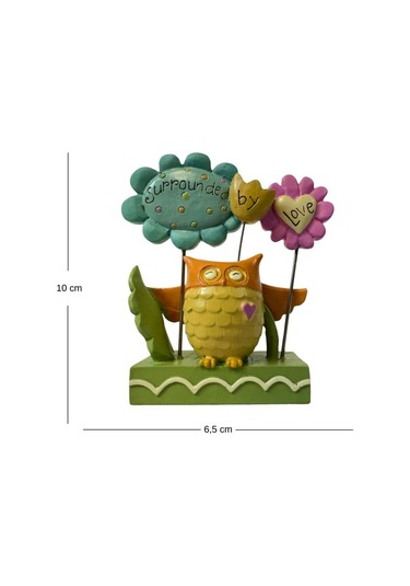 Uretti - Okay 5711 1986 Surrounded By Love Temalı Dekoratif Masa Üstü Biblo 1 Adet