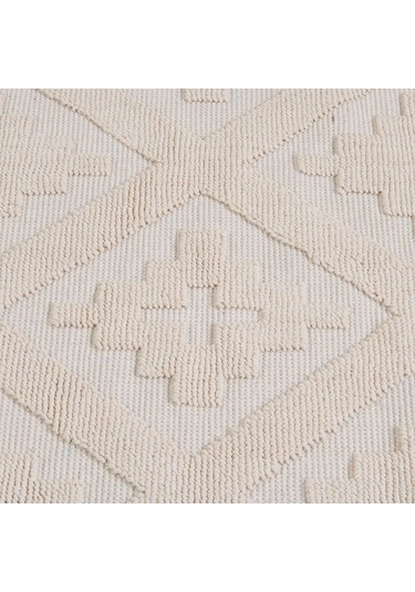 Evidea Soft Nil 2'li Banyo Paspası - Ekru - 60x100 Cm + 50x60 Cm Ekru