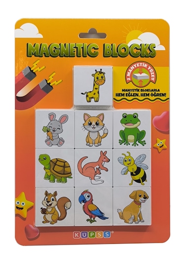 Efe'nin Hayvanat Bahçesi Seri-1 / Manyetik Eğitici Oyuncak