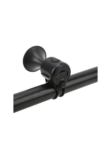 Forte Gt 2121 Yüksek Sesli Elektronik 120 Db Su Gerçirmez Pilli Bisiklet Kornası Siyah