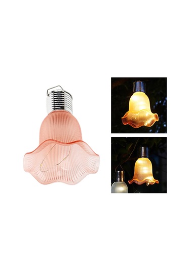 Suntek Dekoratif Güneş Enerjili Asılı Lamba Turuncu-gölge Turuncu Gölge Çok Renkli